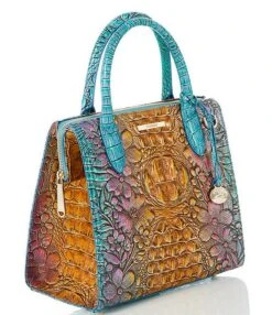 BRAHMIN Multi Esplanade Collection Small Caroline Satchel Bag -Kurt Geiger Shop 00000000 zi 50f268e9 fb7f 4c54 8d10 25e9a6cc4240 03 ai