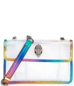 Kurt Geiger London Vinyl Medium Kensington Clear Shoulder Bag