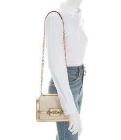 Michael Kors Heather Canvas Large Metallic Shoulder Bag -Kurt Geiger Shop 00000000 zi 56a074b7 7d1b 4ffa aa7b 8ff371984443 03 ai