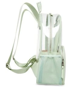 Steve Madden Clear Backpack With Tech Pouch