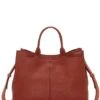 Lucky Brand Rancho Red Rysa Crossbody Satchel Bag