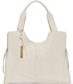 Vince Camuto Corla Leather Gold Tone Shoulder Bag