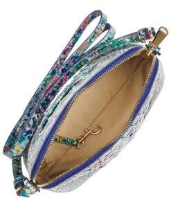 BRAHMIN Melbourne Collection Small Georgina Spring Ditsy Crossbody Bag