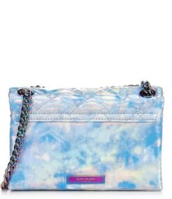 Kurt Geiger London Mini Kensington Fabric Metallic Crossbody Bag