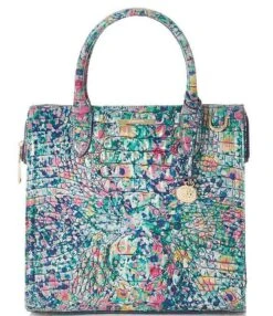 BRAHMIN Melbourne Collection Caroline Satchel Bag -Kurt Geiger Shop 00000000 zi 5ed47a18 e49d 4855 8e4b 7f273cc5ee5b