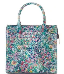 BRAHMIN Melbourne Collection Caroline Satchel Bag -Kurt Geiger Shop 00000000 zi 5ed47a18 e49d 4855 8e4b 7f273cc5ee5b 01 ai