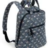 Vera Bradley Bees Navy Mini Totepack