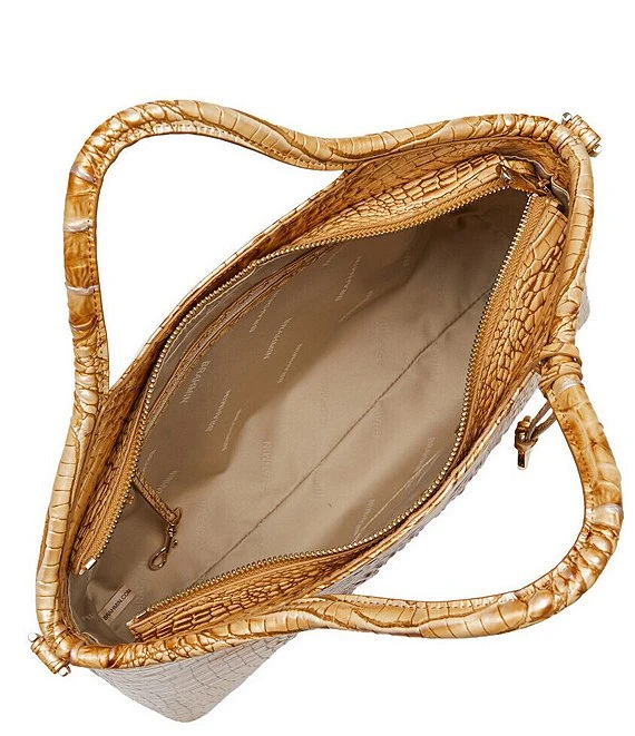 BRAHMIN Dune Melbourne Collection Elaine Satchel Bag 2 BRAHMIN Dune Melbourne Collection Elaine Satchel Bag - Afbeelding 2