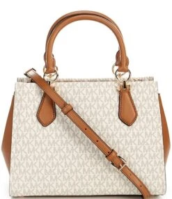 Michael Kors Marilyn Signature Logo Print Medium Satchel Bag -Kurt Geiger Shop 00000000 zi 6332d850 79b0 4cf2 9ca2 b53388c68182 01 ai