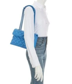 Kurt Geiger London Kensington Drench Medium Quilted Leather Shoulder Bag