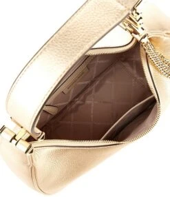 Michael Kors Piper Large Metallic Shoulder Bag -Kurt Geiger Shop 00000000 zi 64e28e33 0378 4eef ac87 6c38a390a40a 02 ai