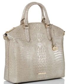 BRAHMIN Mini Melbourne Collection Large Duxbury Oyster Satchel Bag 6 BRAHMIN Mini Melbourne Collection Large Duxbury Oyster Satchel Bag -Kurt Geiger Shop 00000000 zi 65b54102 b38f 4e38 96e2 18a9583de05c 03 ai