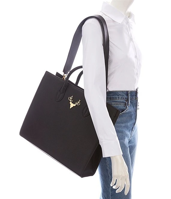 Taxidermy Amy Leather Tote Bag 5 Taxidermy Amy Leather Tote Bag - Afbeelding 5