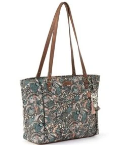 Sakroots Eco-Twill Spirit Desert Medium Nylon Tote Bag -Kurt Geiger Shop 00000000 zi 6d902600 ae67 4152 84d0 2c7de5e73bc9 03 ai