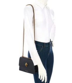 Kurt Geiger London Shoreditch Small Leather Crossbody Bag -Kurt Geiger Shop 00000000 zi 6e22b2a3 c12a 48ad 98ac 76d4312fea20 03 ai