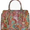 BRAHMIN Melbourne Collection Small Reservoir Finley Satchel Bag