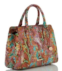 BRAHMIN Melbourne Collection Small Reservoir Finley Satchel Bag -Kurt Geiger Shop 00000000 zi 6f3d7fdc d6ca 4bc3 9810 4f07b23154e7 03 ai