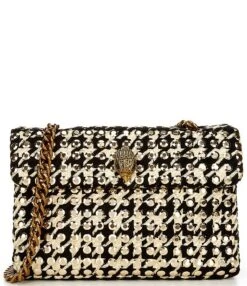 Kurt Geiger London Large Kensington Houndstooth Studs Shoulder Bag -Kurt Geiger Shop 00000000 zi 711c8e31 ecc1 4cb5 a8c1 03386100246e