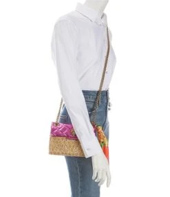 Kurt Geiger London Raffia Mini Kensington Crossbody Bag -Kurt Geiger Shop 00000000 zi 71290fb4 0ceb 4ea8 8956 995dab37905a 03 ai