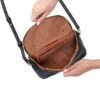 HOBO Velvet Hide Collection Fern Leather Satchel Bag
