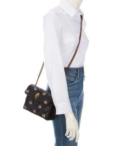 Kurt Geiger London Medium All Eyes Embellished Studded Eye Quilted Leather Shoulder Bag -Kurt Geiger Shop 00000000 zi 75f085a5 bdd4 48ec 95bd a369a19f2008 03 ai