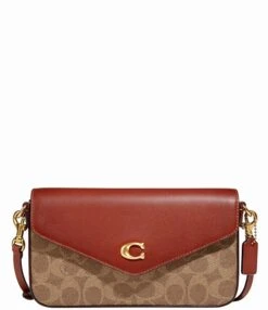 COACH Wyn Signature Logo Canvas Crossbody Bag