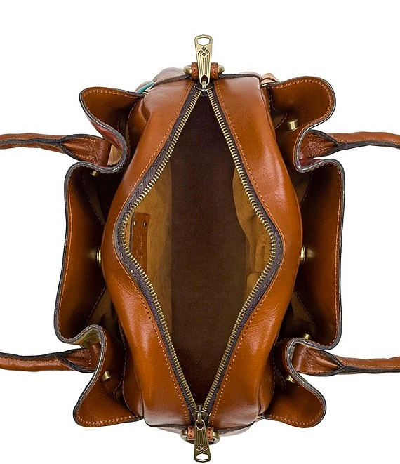 Patricia Nash Watercolor Butterfly Ashford Crossbody Satchel Bag 2 Patricia Nash Watercolor Butterfly Ashford Crossbody Satchel Bag - Afbeelding 2