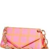 House Of Want How We Are Legendary Checkered Vegan Leather Shoulder Bag
