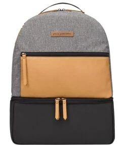 Petunia Pickle Bottom Colorblock Axis Canvas Backpack Diaper Bag