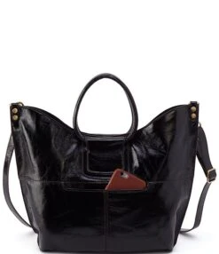 HOBO Vintage Hide Collection Sheila Leather Tote Bag -Kurt Geiger Shop 00000000 zi 7da88f62 374f 4941 a404 cce296baeb60 01 ai