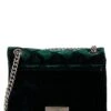 Kurt Geiger London Mini Kensington Velvet Eye Crossbody Bag