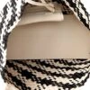 Antonio Melani Large Checkered Neoprene Woven Tote Bag