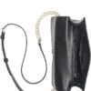 DKNY Elissa Small Pebbled Leather Charm And Lock Shoulder Bag