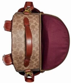 COACH Signature Logo Coated Canvas Baby Backpack -Kurt Geiger Shop 00000000 zi 81e42135 7b01 4724 ba0f e407e7010eaa 02 ai