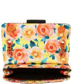 Kurt Geiger London Floral Quilted Stone Fabric Mini Kensington Shoulder Bag -Kurt Geiger Shop 00000000 zi 8267f291 28fb 4010 a30b d0aaf7118377 02 ai