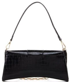 ALDO Aseelax Croco Gold Chain Detail Shoulder Bag
