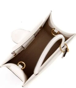 COACH Glove-Tanned Leather Mini Cashin Tote Bag