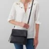 HOBO Velvet Hide Collection Draft Leather Crossbody Bag