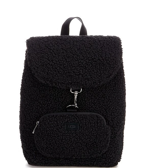 UGG Inara Black Sherpa Backpack 2 UGG Inara Black Sherpa Backpack - Afbeelding 2