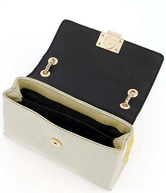 Dune London Bondi Gold Metallic Chain Strap Shoulder Bag 1 Dune London Bondi Gold Metallic Chain Strap Shoulder Bag