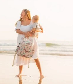 Disney X Petunia Pickle Bottom Little Mermaid Ariel Method Backpack Diaper Bag & Changing Pad