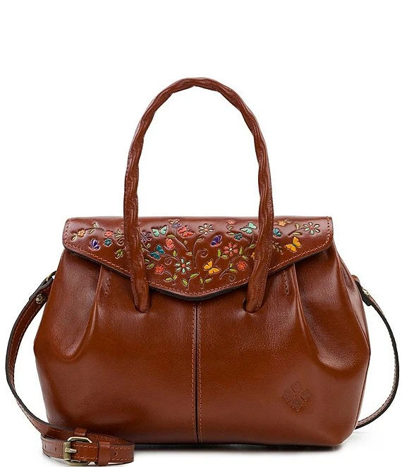 Patricia Nash Notley Watercolor Butterfly Satchel Bag 4 Patricia Nash Notley Watercolor Butterfly Satchel Bag - Afbeelding 4