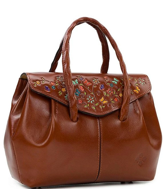 Patricia Nash Notley Watercolor Butterfly Satchel Bag 1 Patricia Nash Notley Watercolor Butterfly Satchel Bag