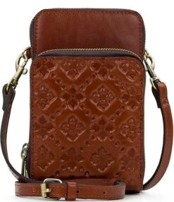 Patricia Nash Albertine Leather Embossed Phone Crossbody Bag -Kurt Geiger Shop 00000000 zi 8de5921e e630 4ae0 b1f9 07e4ae760ab4