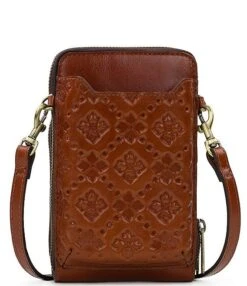 Patricia Nash Albertine Leather Embossed Phone Crossbody Bag -Kurt Geiger Shop 00000000 zi 8de5921e e630 4ae0 b1f9 07e4ae760ab4 01 ai