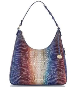 BRAHMIN Ombre Mini Melbourne Collection Summerlight Tabitha Shoulder Bag -Kurt Geiger Shop 00000000 zi 8f6150d0 92a9 4348 8a1d af736db9ec66