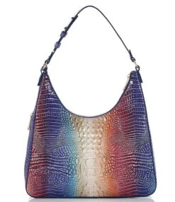 BRAHMIN Ombre Mini Melbourne Collection Summerlight Tabitha Shoulder Bag