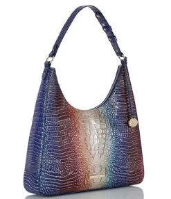 BRAHMIN Ombre Mini Melbourne Collection Summerlight Tabitha Shoulder Bag -Kurt Geiger Shop 00000000 zi 8f6150d0 92a9 4348 8a1d af736db9ec66 03 ai