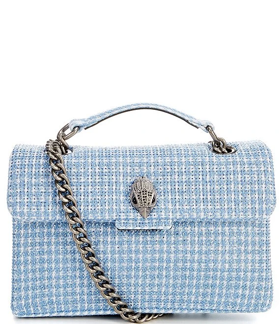 Kurt Geiger London Kensington Rhinestone Houndstooth Shoulder Bag 2 Kurt Geiger London Kensington Rhinestone Houndstooth Shoulder Bag - Afbeelding 2