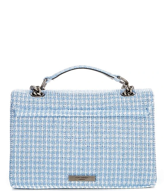 Kurt Geiger London Kensington Rhinestone Houndstooth Shoulder Bag 1 Kurt Geiger London Kensington Rhinestone Houndstooth Shoulder Bag